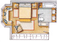 Planta /Layout para decoração do quarto
