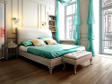 Suite em tons de azul marinho