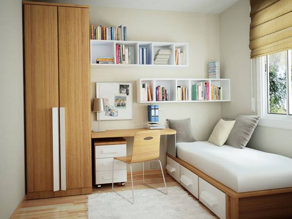 Quarto branco para os filhos