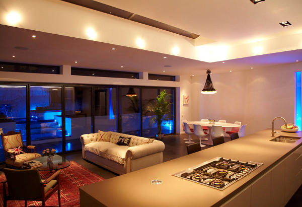 Sala com iluminaÃ§Ã£o ambiente