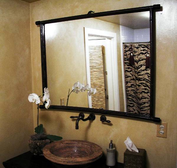 iluminação do espelho da casa de banho