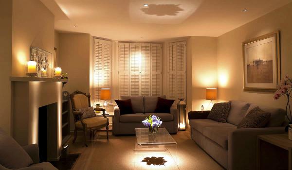 IluminaÃ§Ã£o e pontos de luz da sala